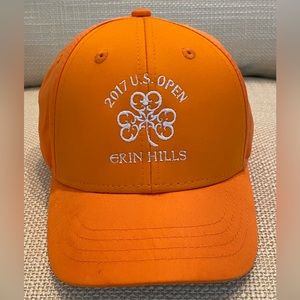 Kids 2017 US Open Erin Hills Orange Hat w Adjustable Closure